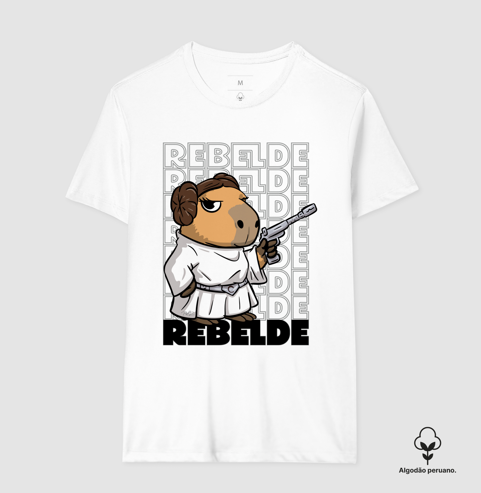 Camiseta Capivara Princesa - Imagem 4