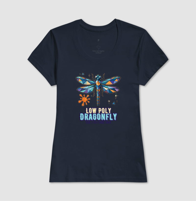 Camiseta Y2K Low Poly Dragonfly - Imagem 7