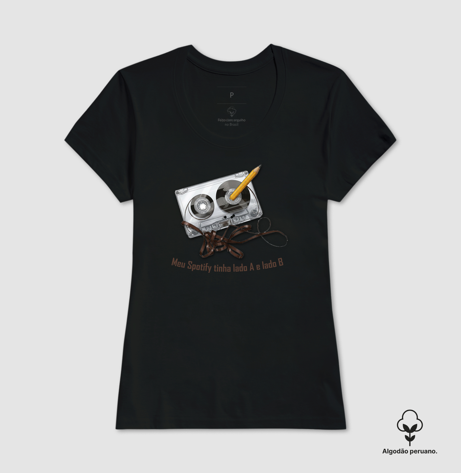 Camiseta Vintage Fita K7 - Imagem 3