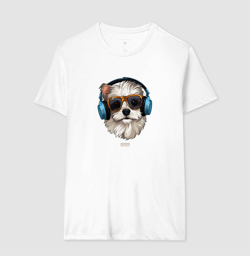 Shih Tzu de phone e óculos escuro - Imagem 4