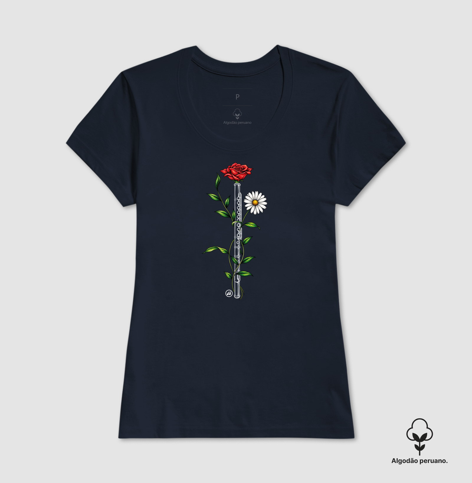 Flauta Transversal e Flores - Imagem 9