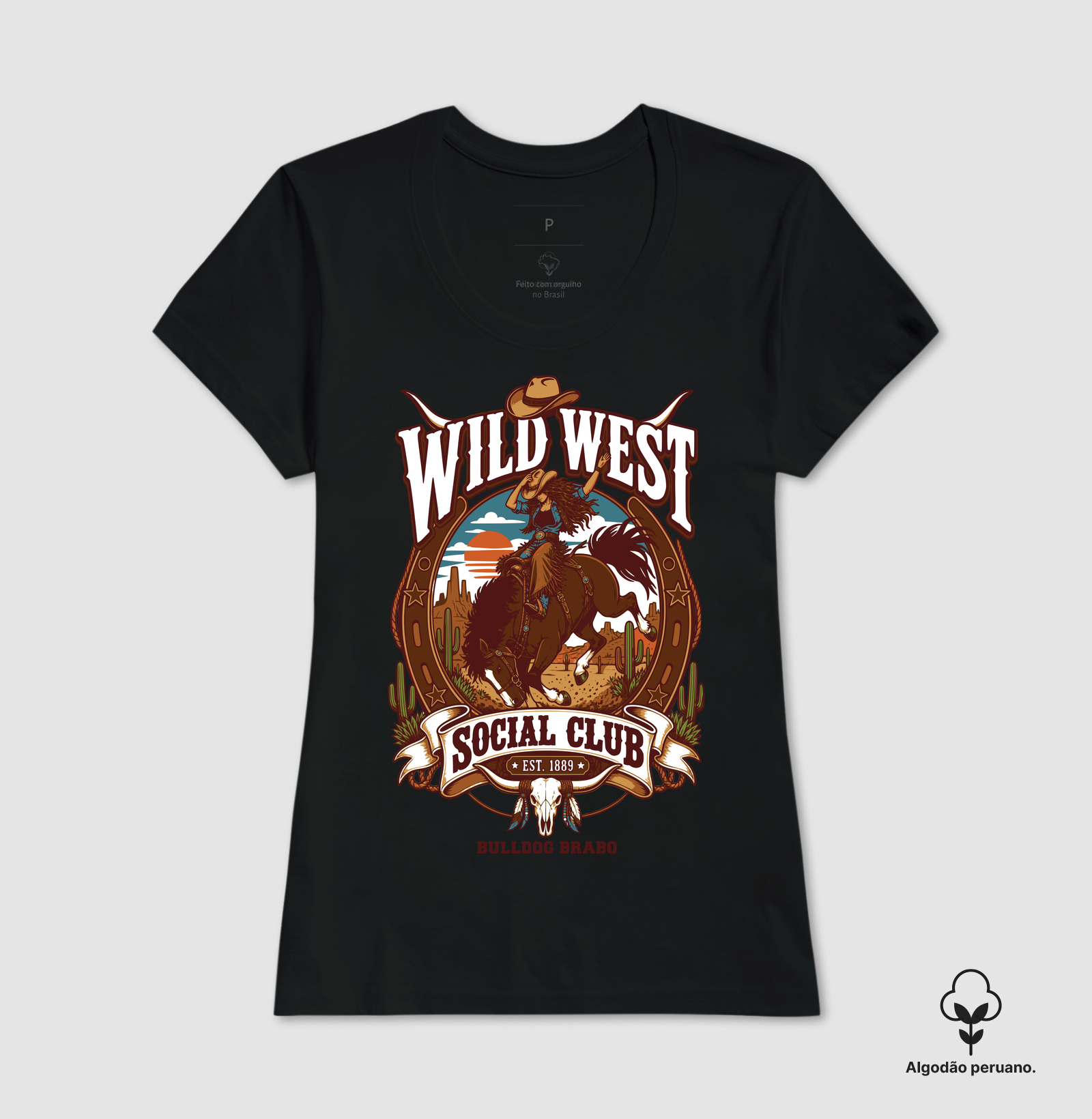 Social Club Wild West Bulldog Brabo - Imagem 5