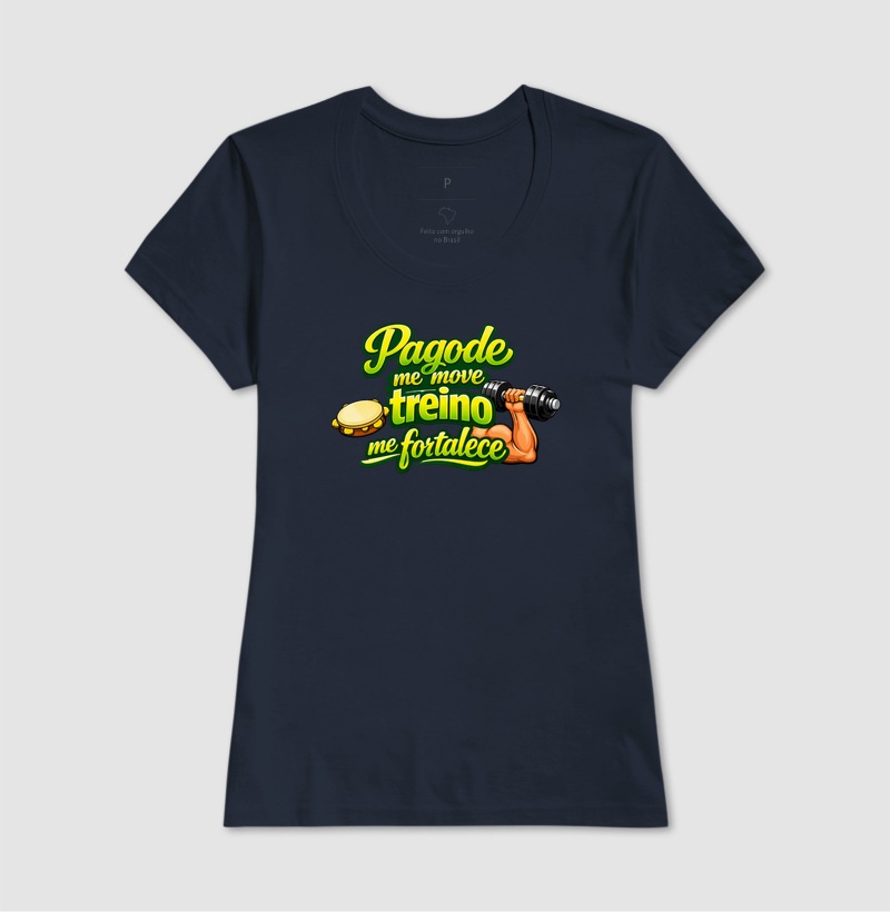 camiseta pagode me move, treino me fortalece - Imagem 7