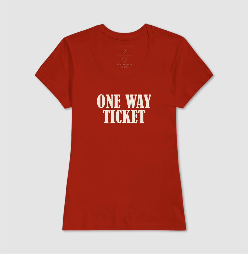 Camiseta One Way Ticket - Imagem 11