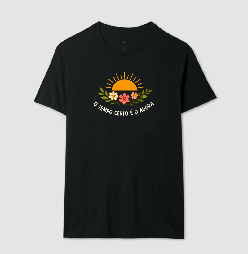 Camiseta O Tempo certo é o agora - Alma Vestida - Imagem 2