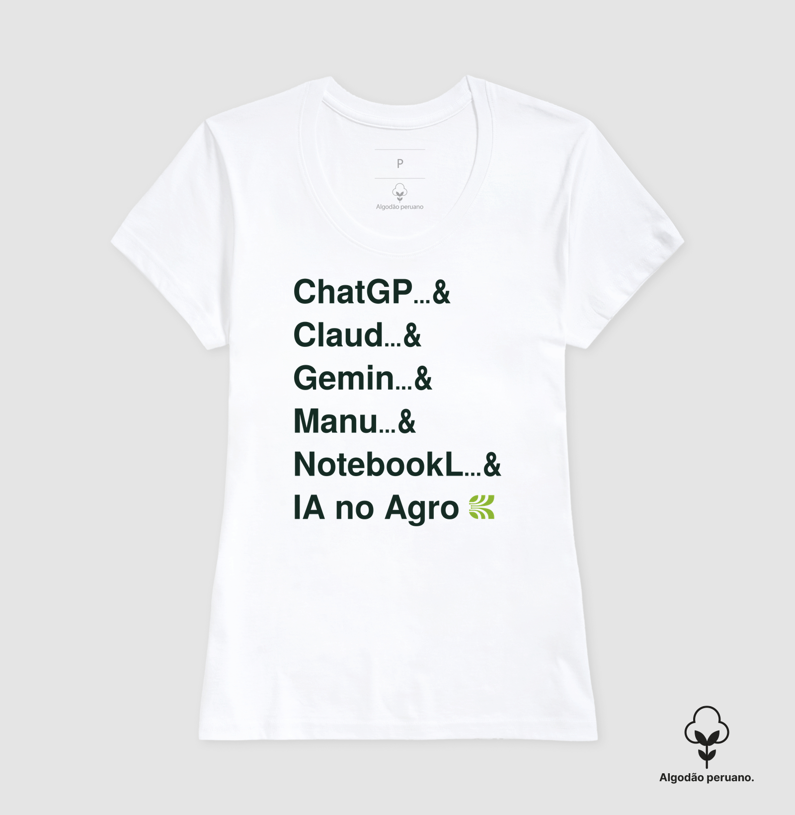 Camiseta ChatGP &&& IA no Agro - Imagem 4