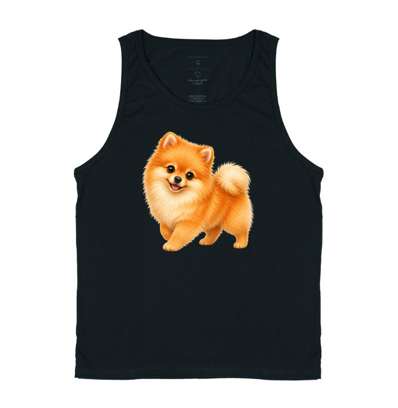 Pomerânia (Spitz Alemão) Laranja - Desenho Animado - Imagem 3