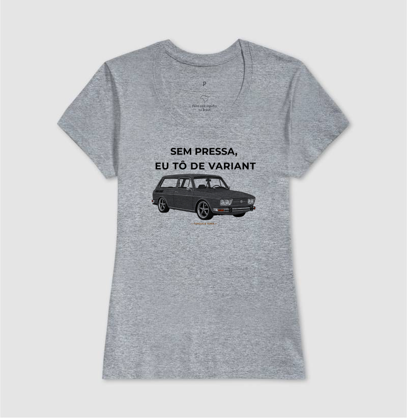 Sem pressa, eu tô de Variant - cinza - Imagem 9