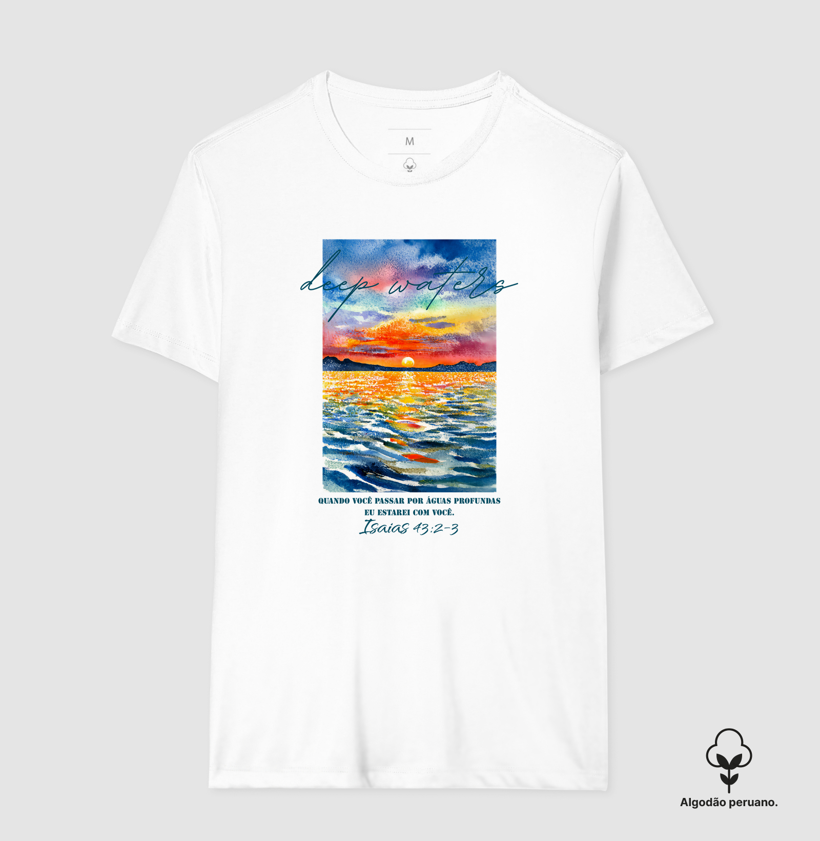 Camiseta Algodão Peruano Deep Waters - Imagem 3
