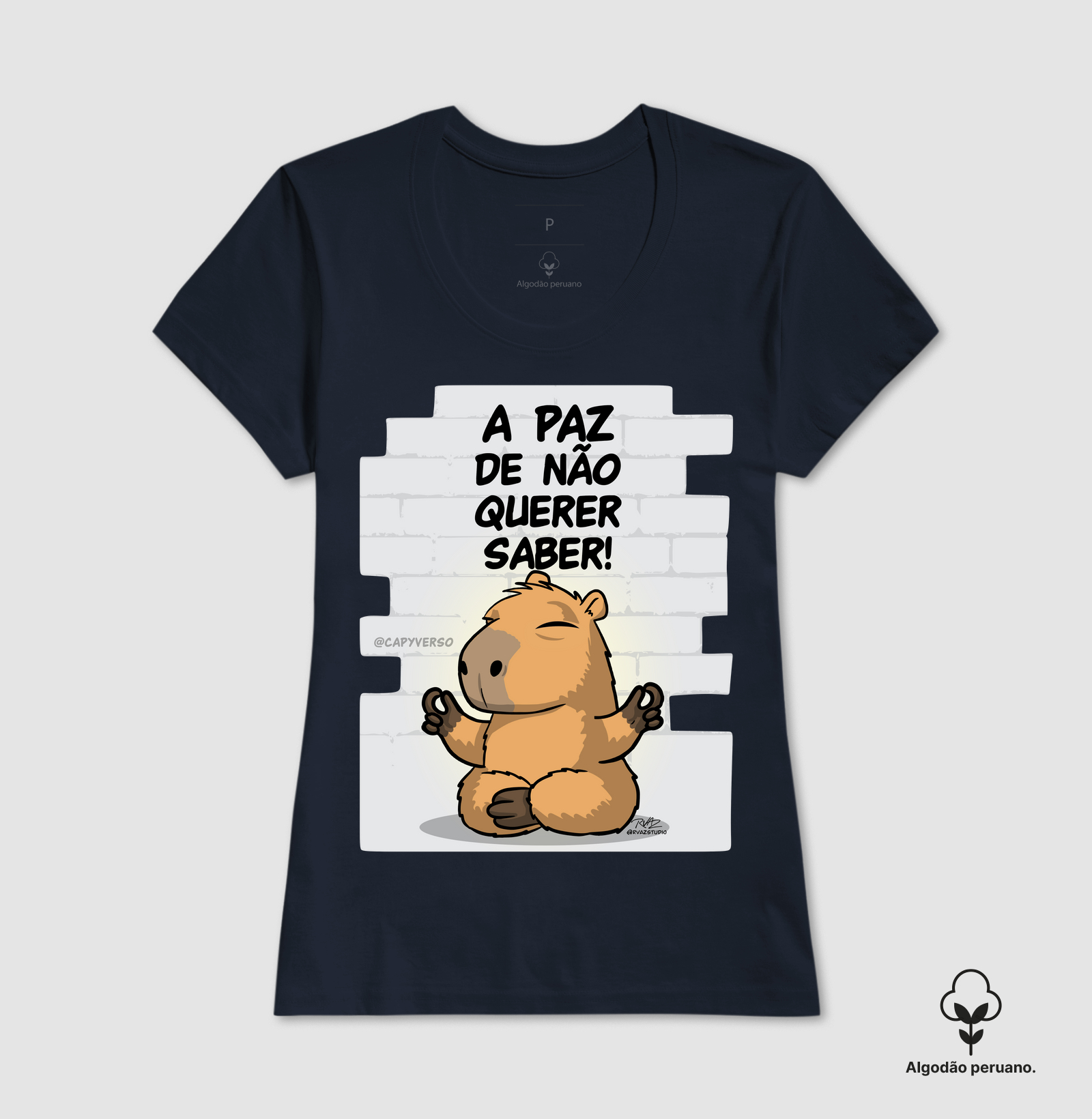 Camiseta Capivara Paz - Imagem 7