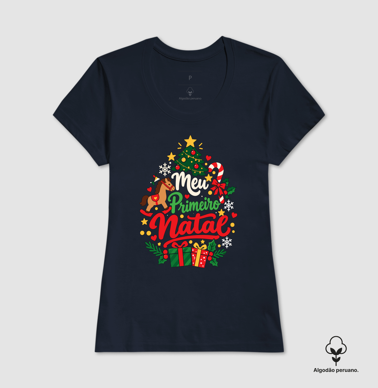 Meu Primeiro Natal – Cavalinho e Presentes - Imagem 7