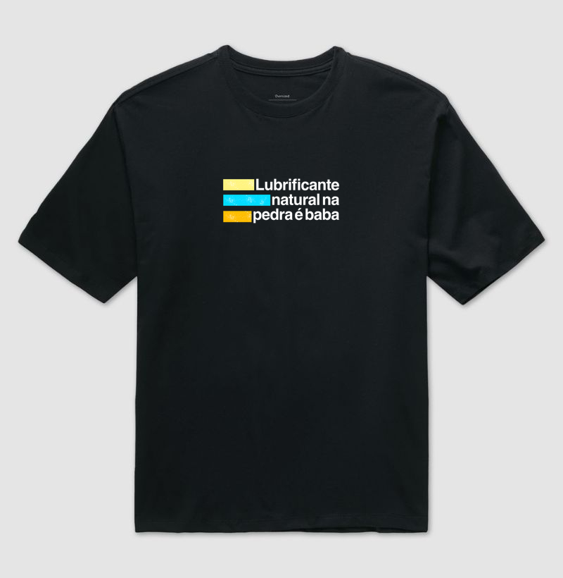 Camiseta Oversized Crux & Resina |  Lubrificante na pedra - Imagem 3