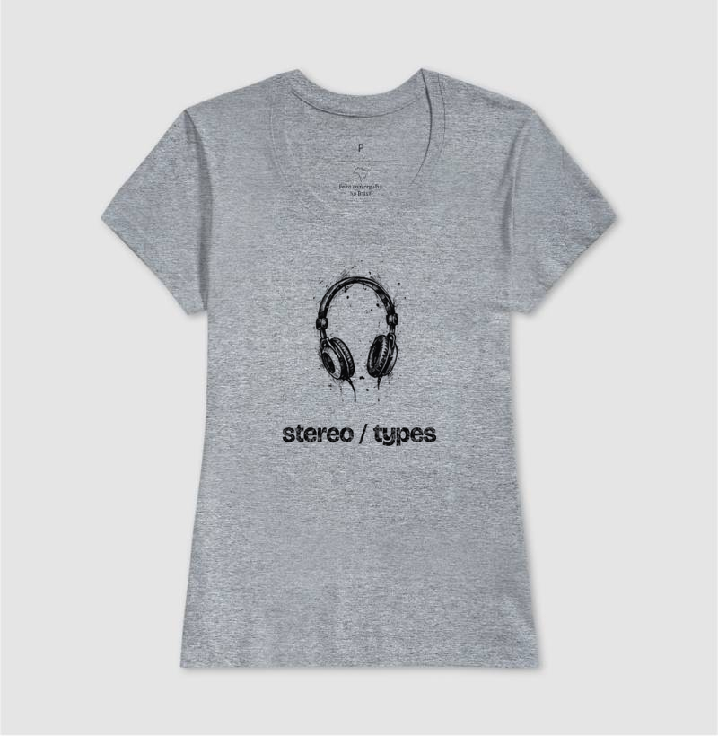 Fone Retrô · Carvão · Traço Escuro · STEREO TYPES - Imagem 5