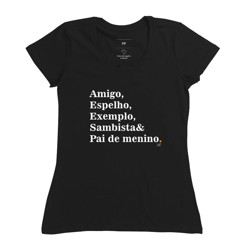 Amigo Espelho Exemplo Sambista Pai de menino - Imagem 3