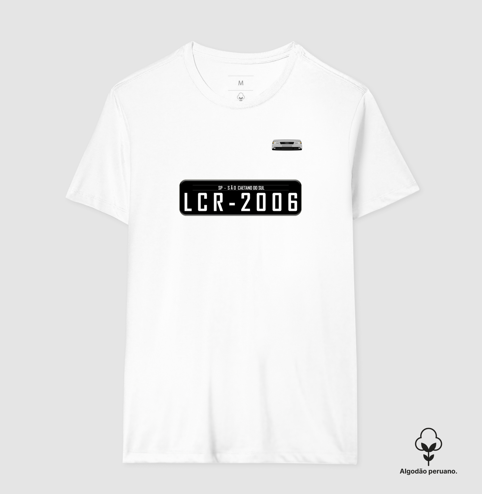 Camiseta Placa Ano Mascimento Audi - Imagem 5
