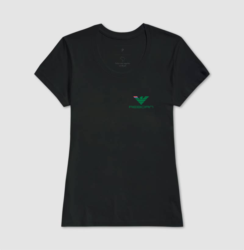 Vestir essa estampa é vestir a própria transformação. É dizer ao mundo: o passado ficou para trás, agora é tempo de florescer. 💎 Verde de renascimento. Força que não tem fim. REBORN — renascer, simplesmente, e brilhar. - Imagem 3