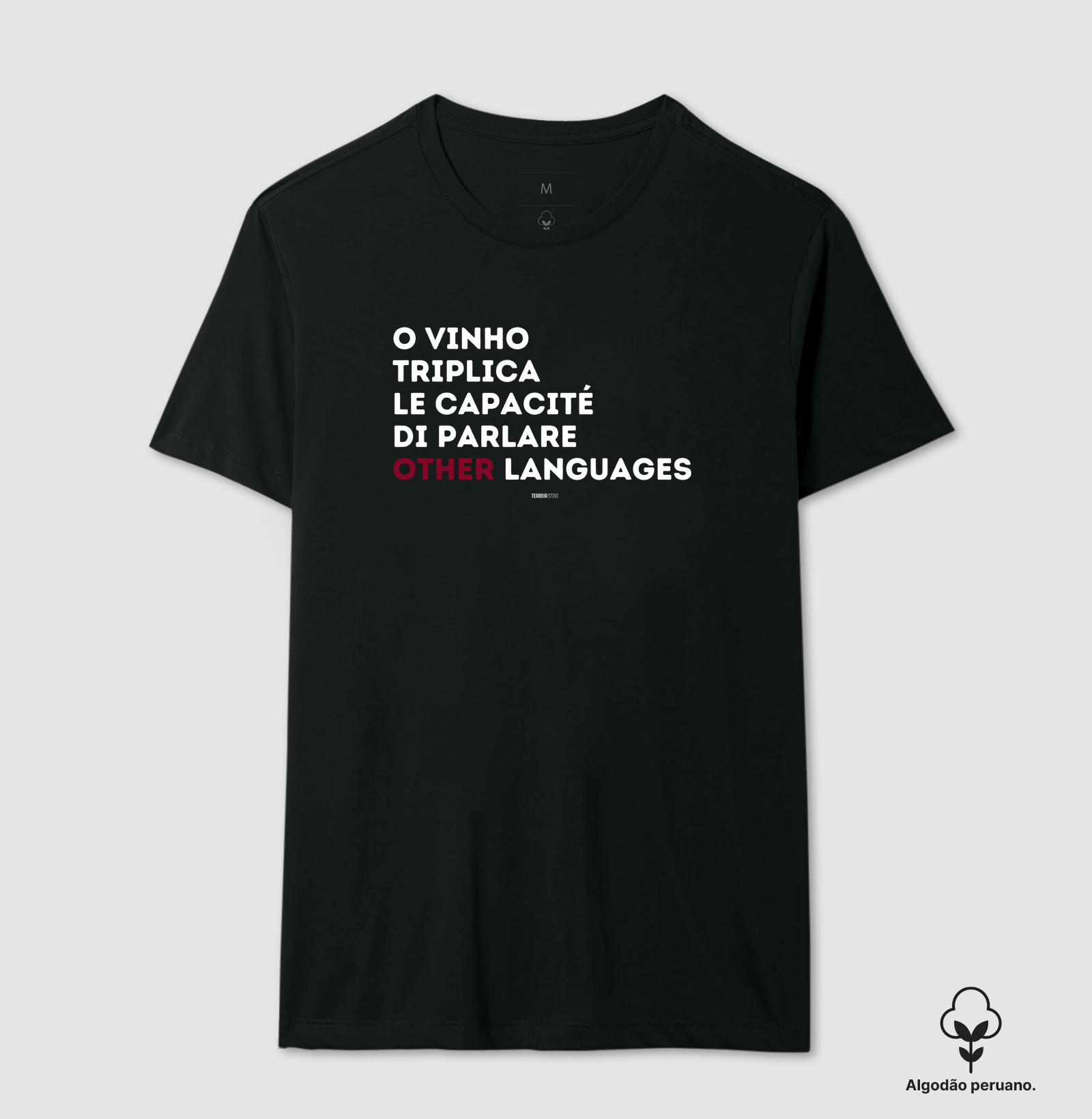 Camiseta O Vinho Triplica  - Imagem 7