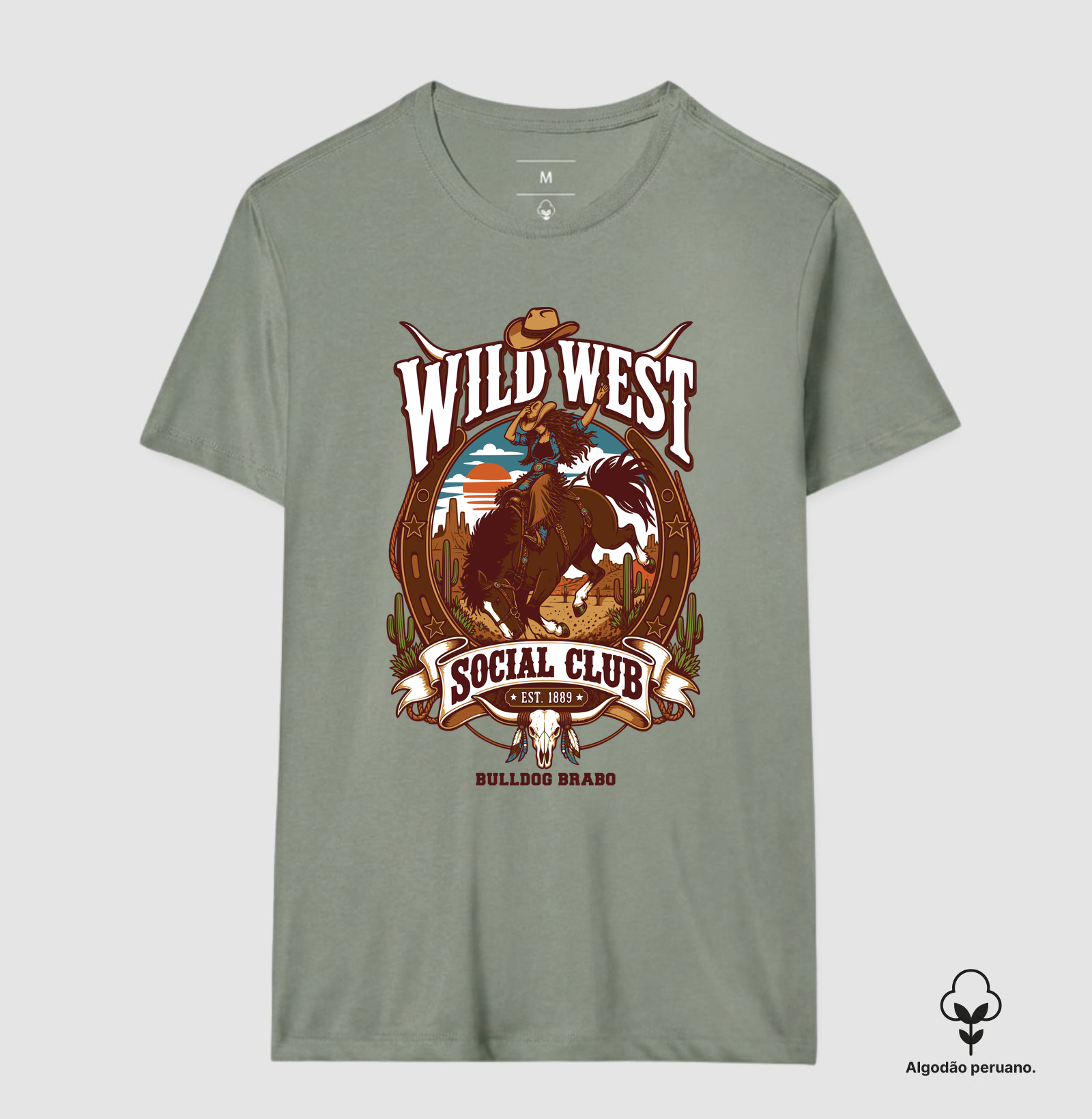 Social Club Wild West Bulldog Brabo - Imagem 9