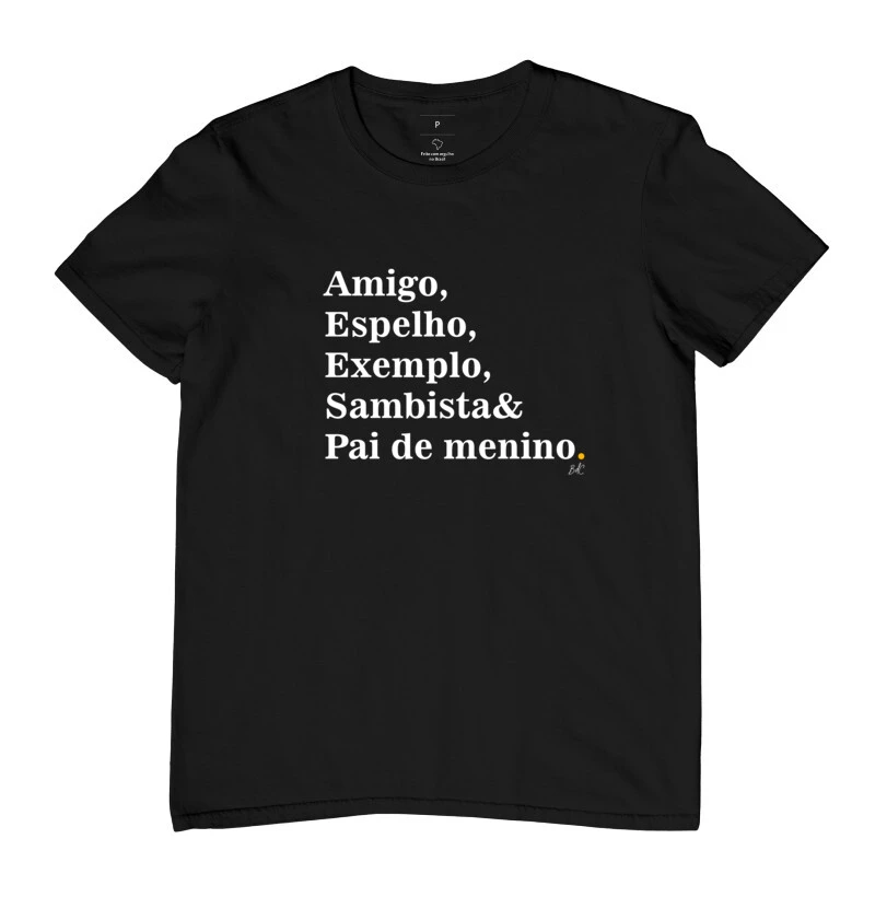 Amigo Espelho Exemplo Sambista Pai de menino - Imagem 2