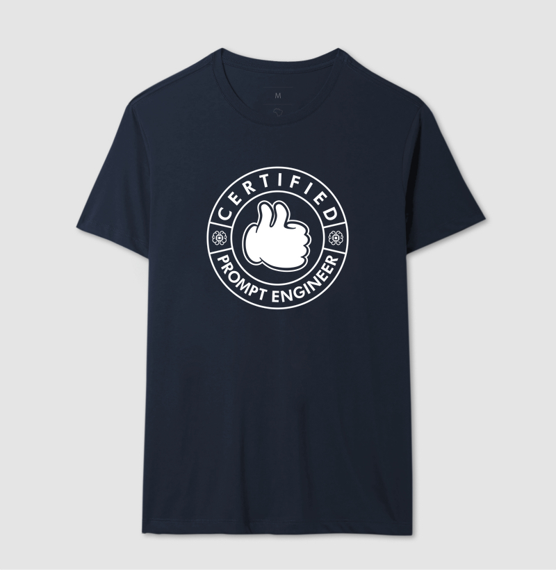 Camiseta Engenheiro de Prompt Certificado - Imagem 6