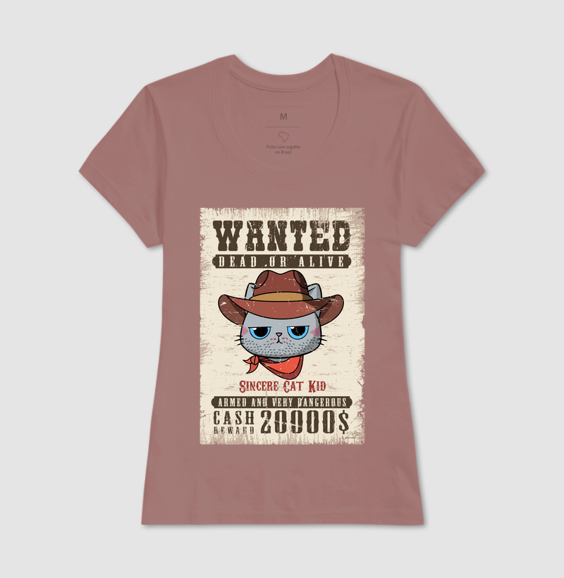 Camiseta Wanted Cat Kid - Imagem 17