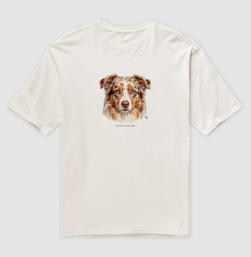 Cães - Pastor Australiano (Red Merle) - Oversized - Imagem 6