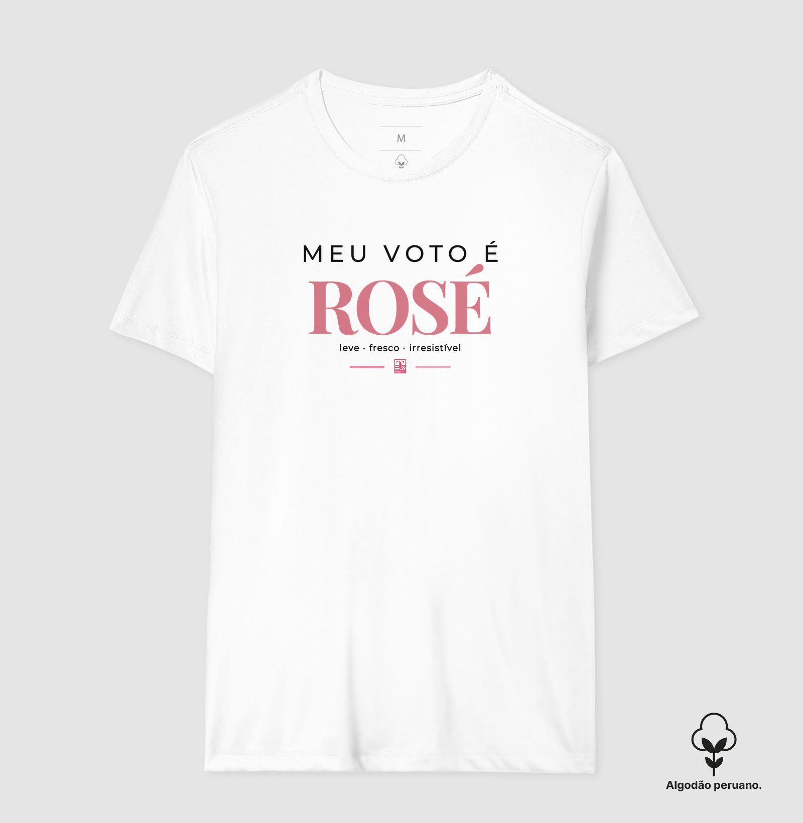 Meu Voto é Rosé – Camiseta para Amantes de Vinho Rosé - Imagem 6