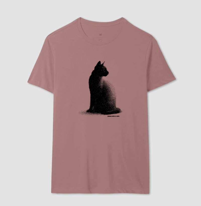 Gato pontilhismo olhando para trás - Imagem 9