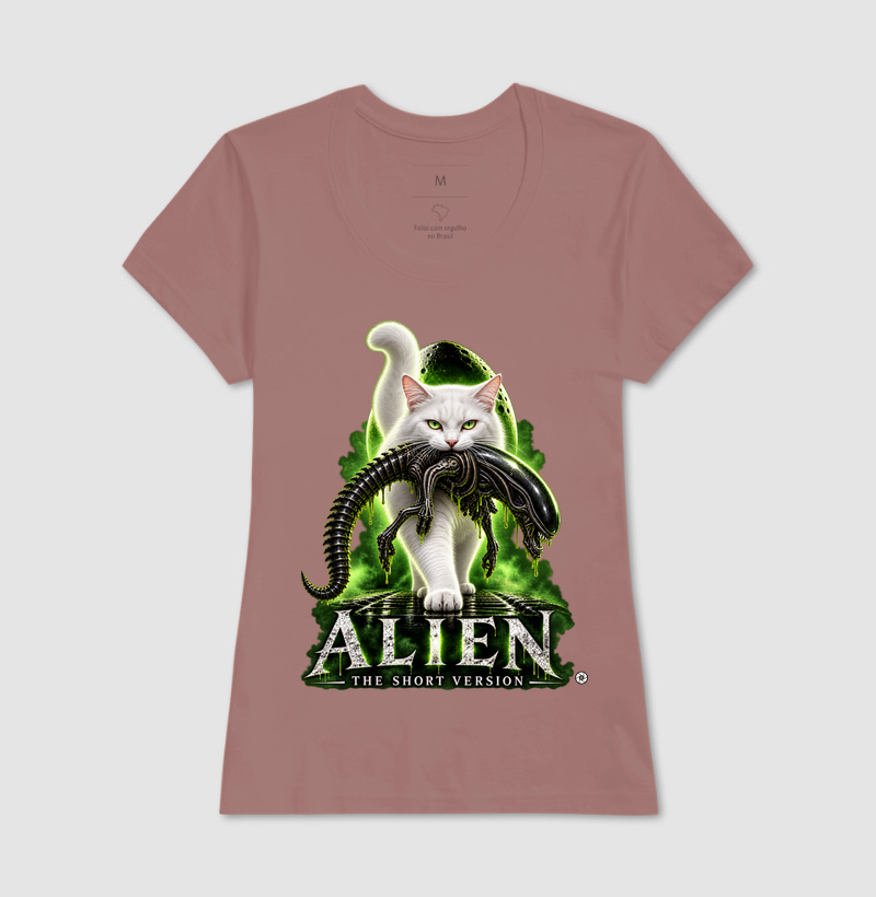 Alien – The Short Version Gatos (branquinho) - Imagem 17