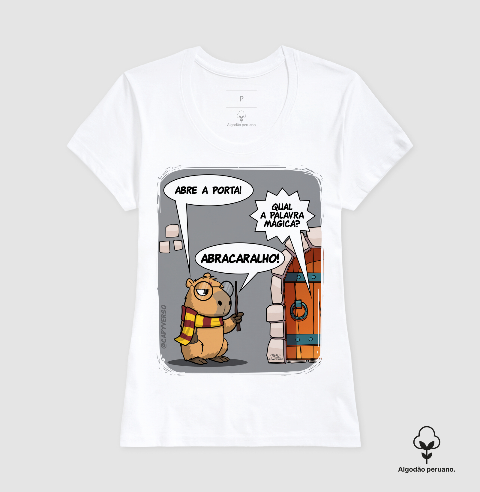Camiseta Capivara Abracaralho - Imagem 5
