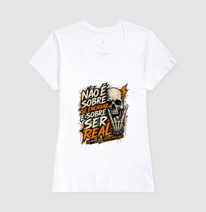 Camiseta Seja Real - Imagem 5
