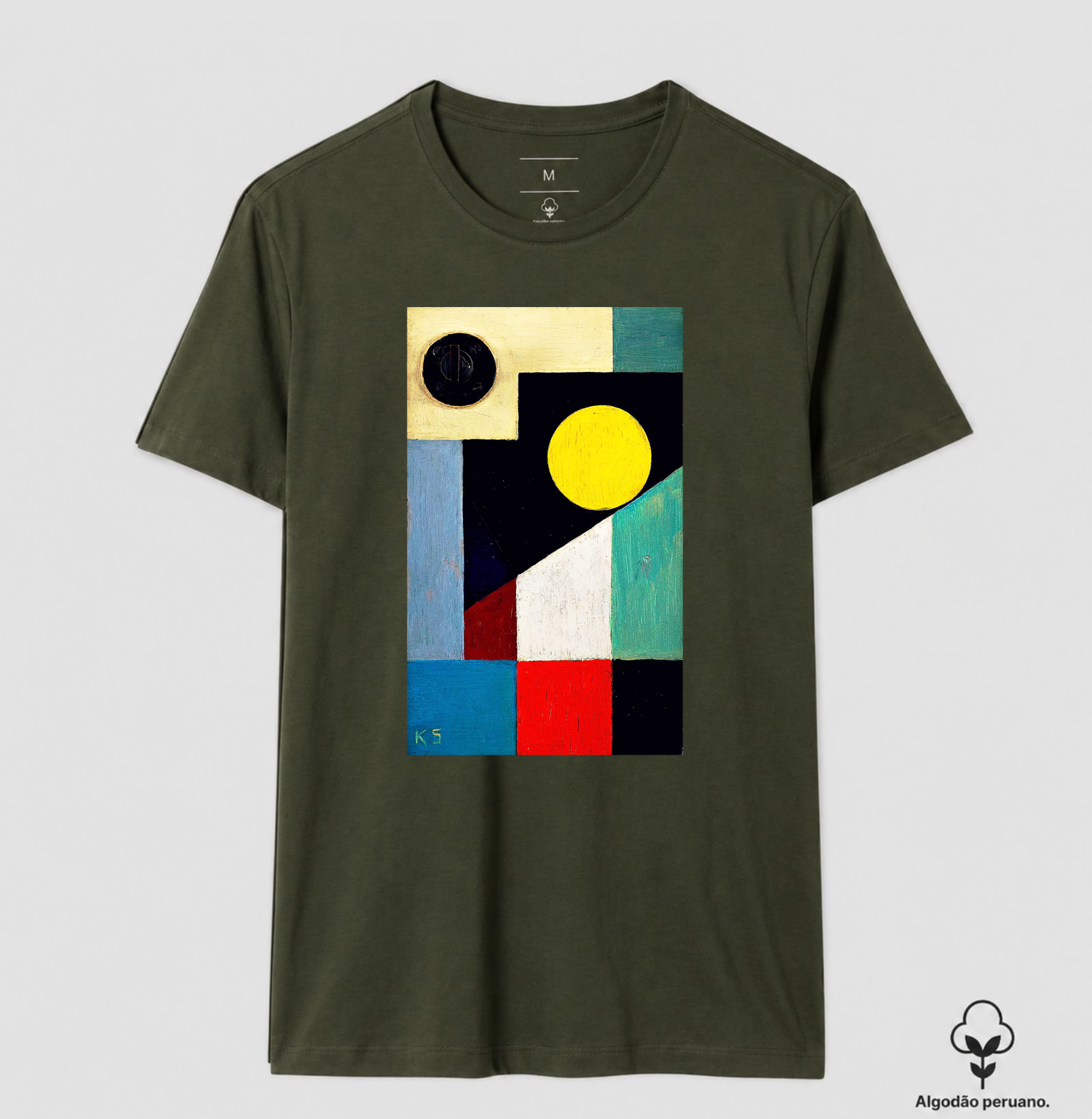 Camiseta Algodão Peruano Tanguis Kurt Schwitters - Imagem 8