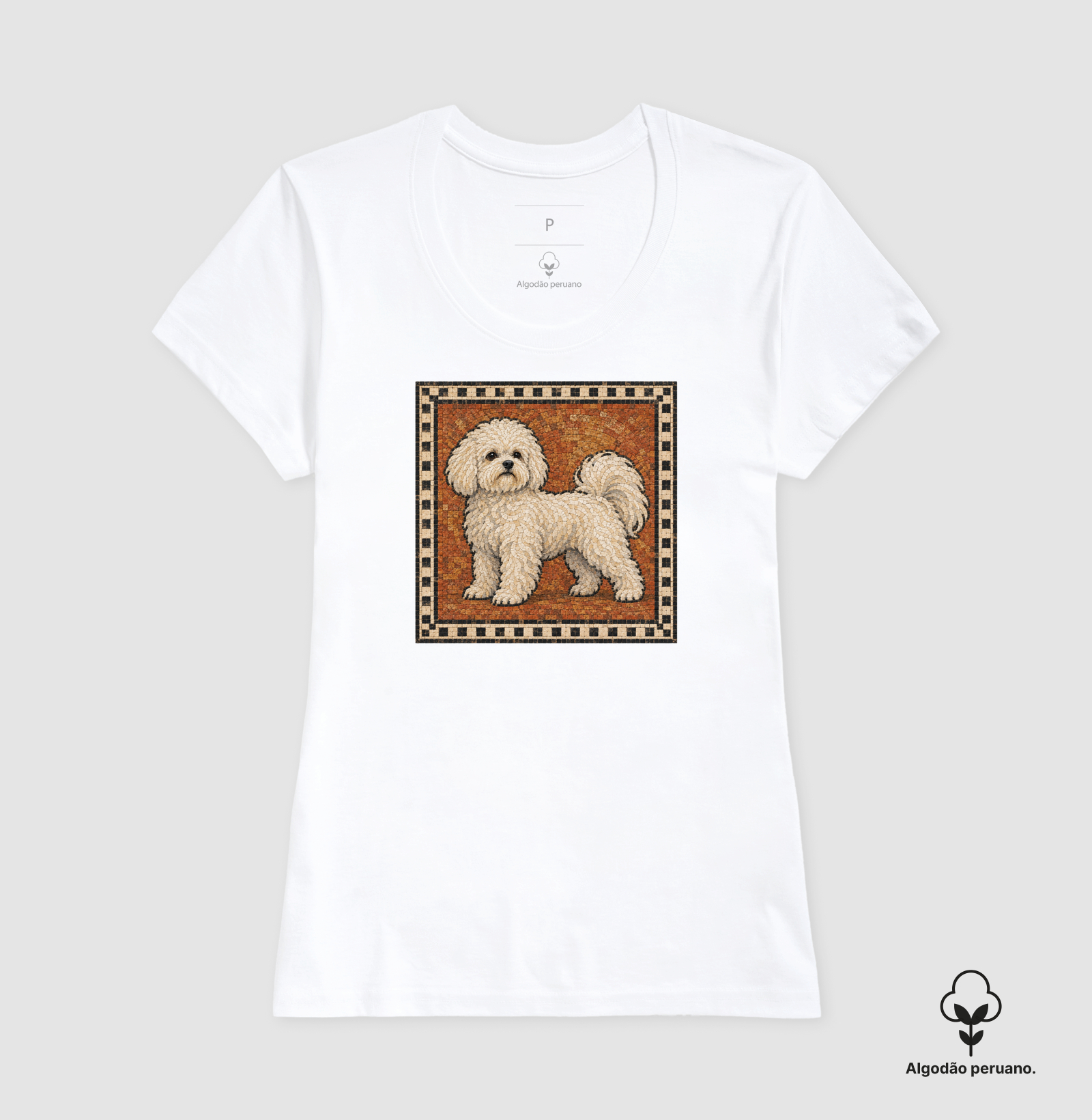 Cachorro em Mosaico Romano - Imagem 4