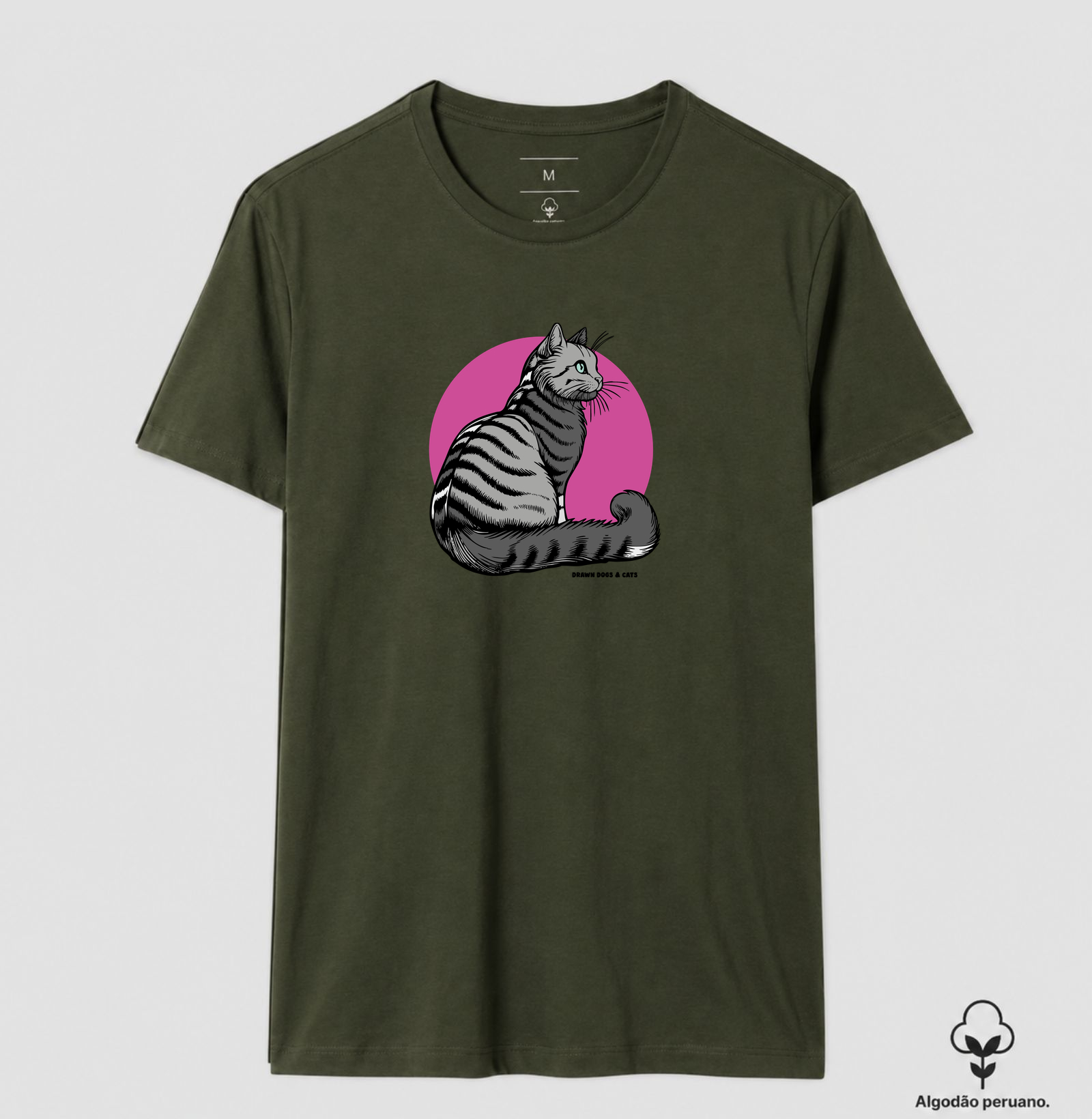 Gato cinza e fundo rosa - Imagem 10