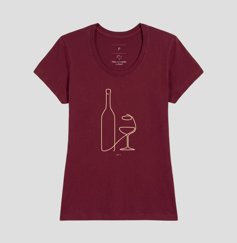 Camiseta Vinho - Garrafa & Taça - Imagem 18