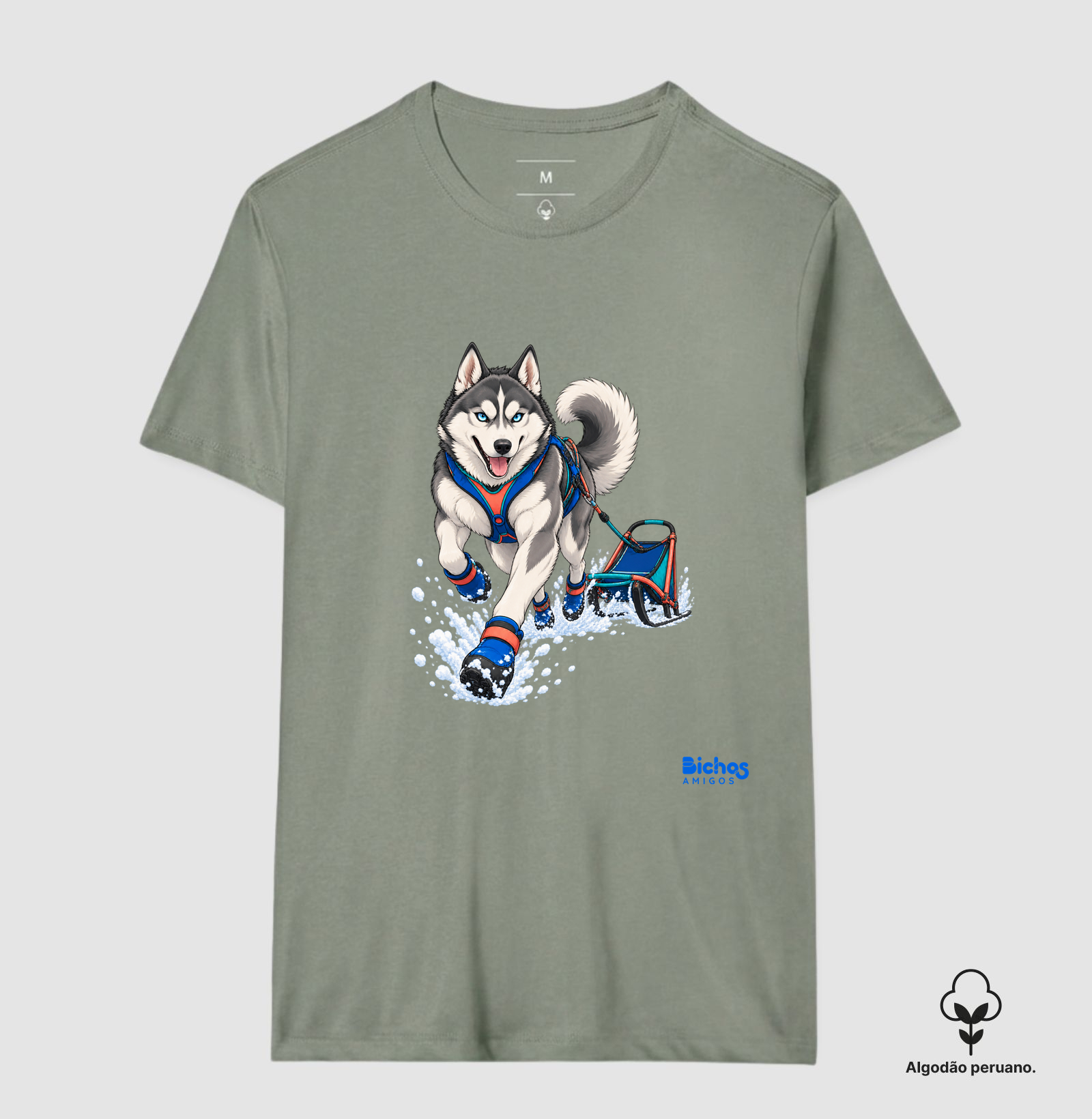Husky Siberiano Corrida de Treno - Imagem 2