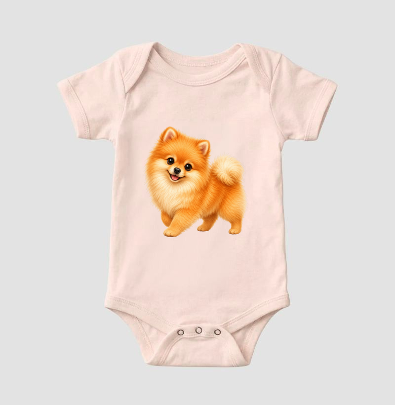 Pomerânia (Spitz Alemão) Laranja - Desenho Animado - Imagem 5