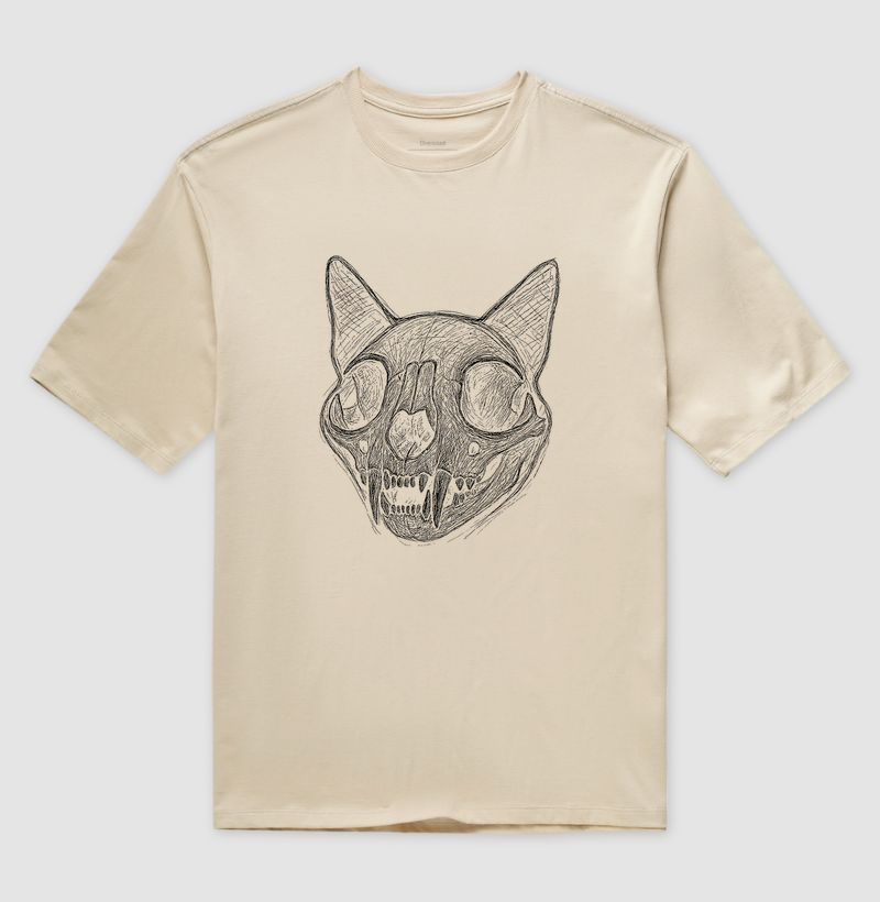Cat Skull — Versão Branca - Imagem 3