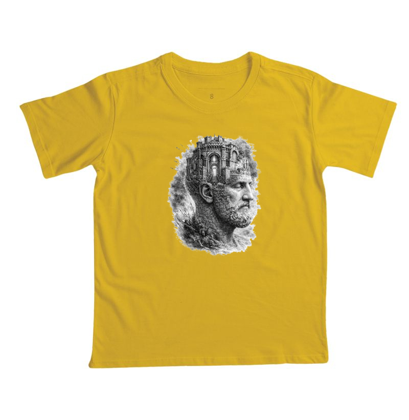 Camiseta Estoicismo "The Old Man and the Ruined Castle" - Imagem 7