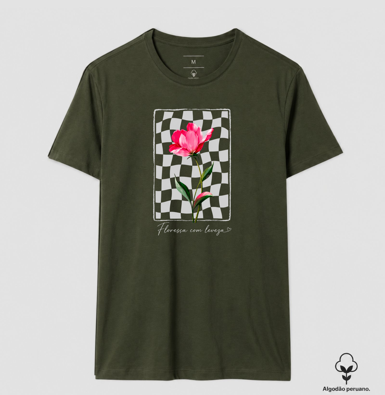 Camiseta Floresça com Leveza - Imagem 6