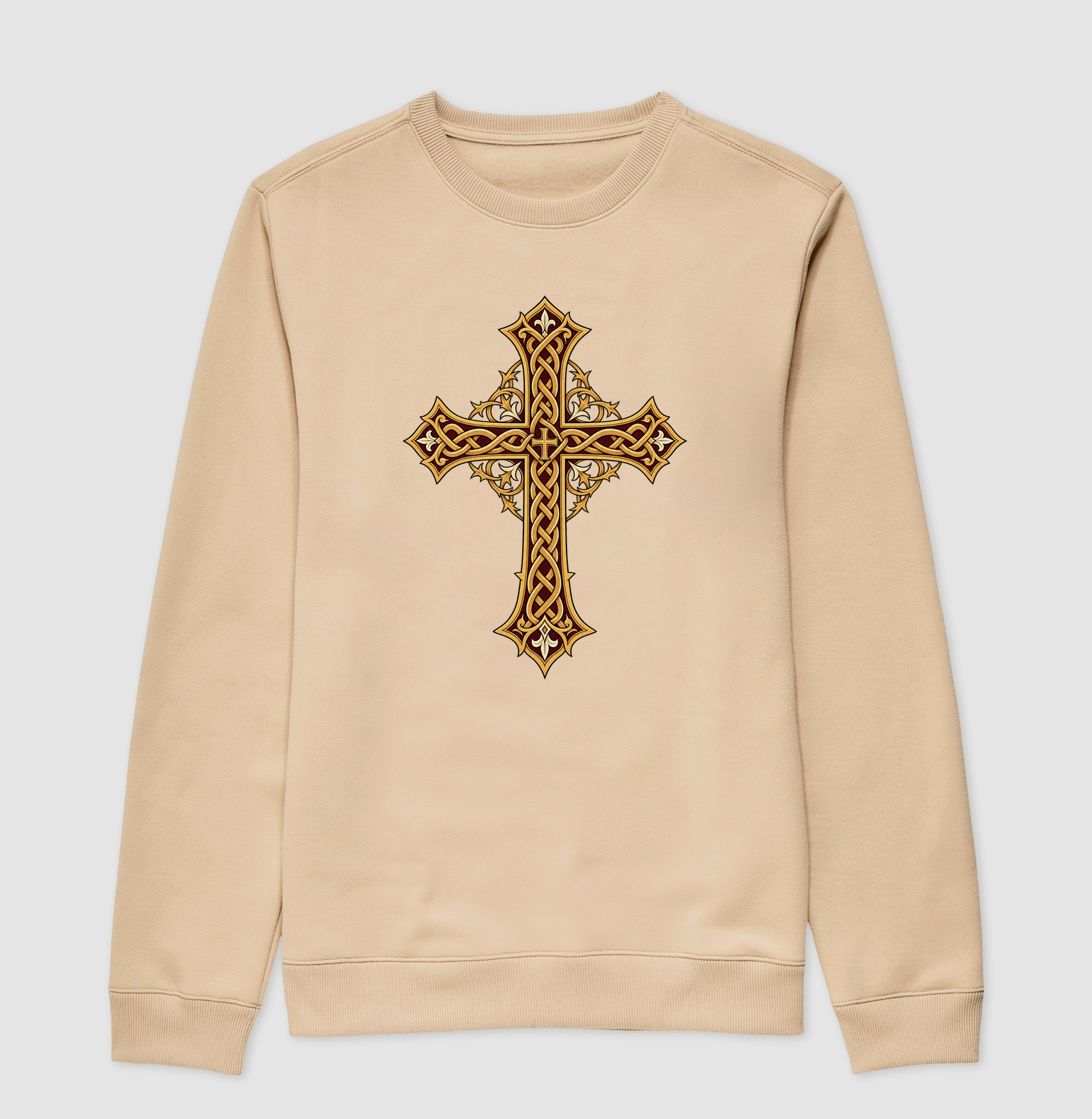 Cruz Medieval de Entrelaces - Imagem 3