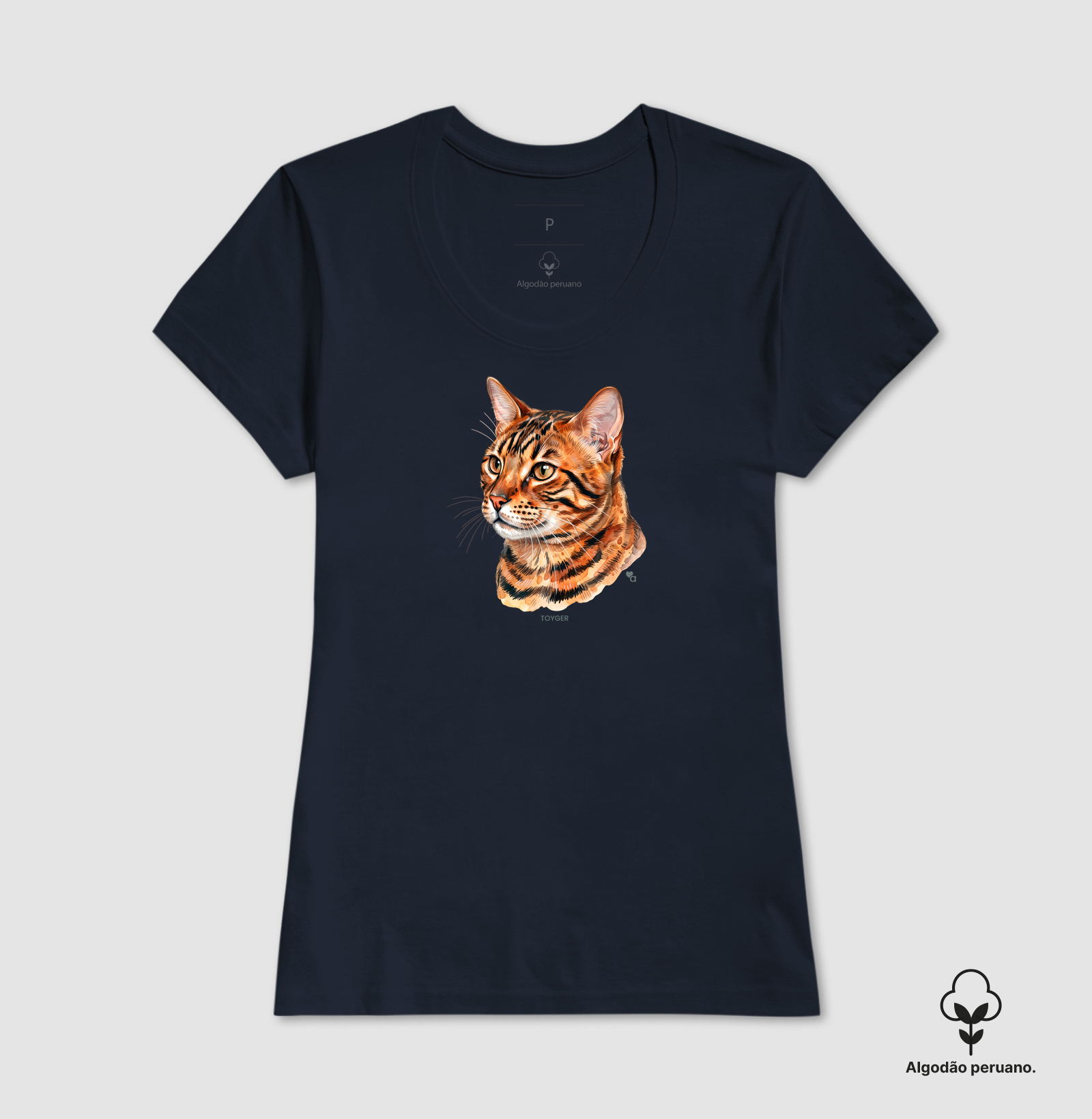 Gatos - Toyger - Algodão Peruano - Imagem 5
