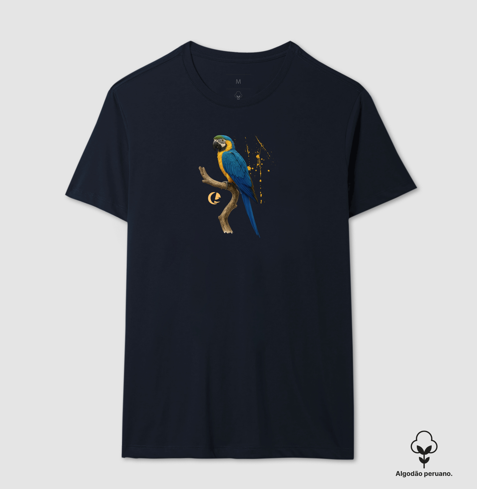 Camiseta Algodão Peruano - Arara Canindé - Imagem 8