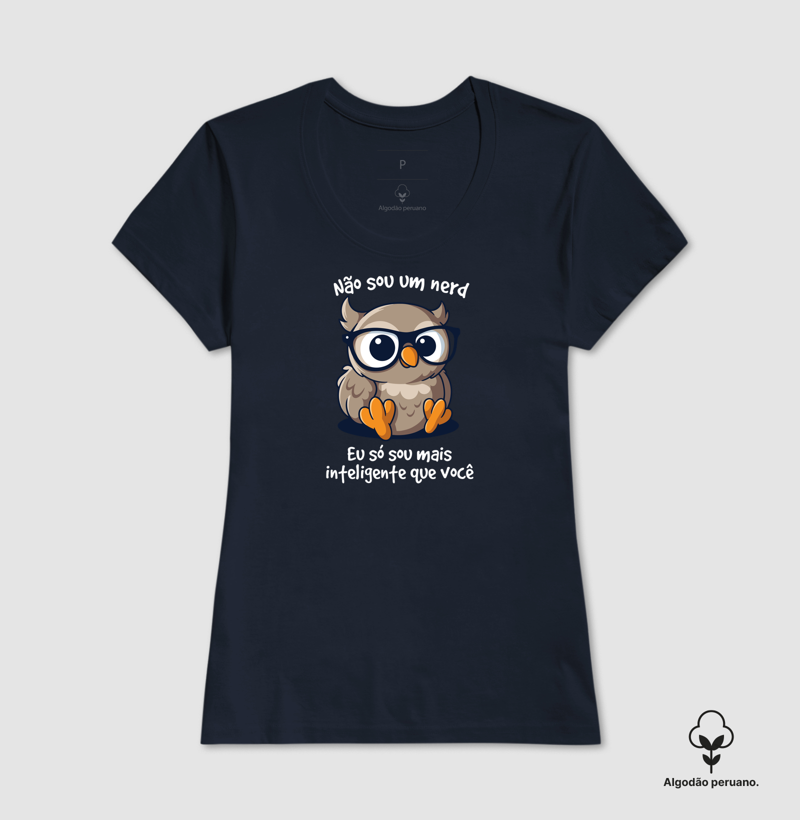 Não Sou Nerd Coruja Inteligente - Imagem 4