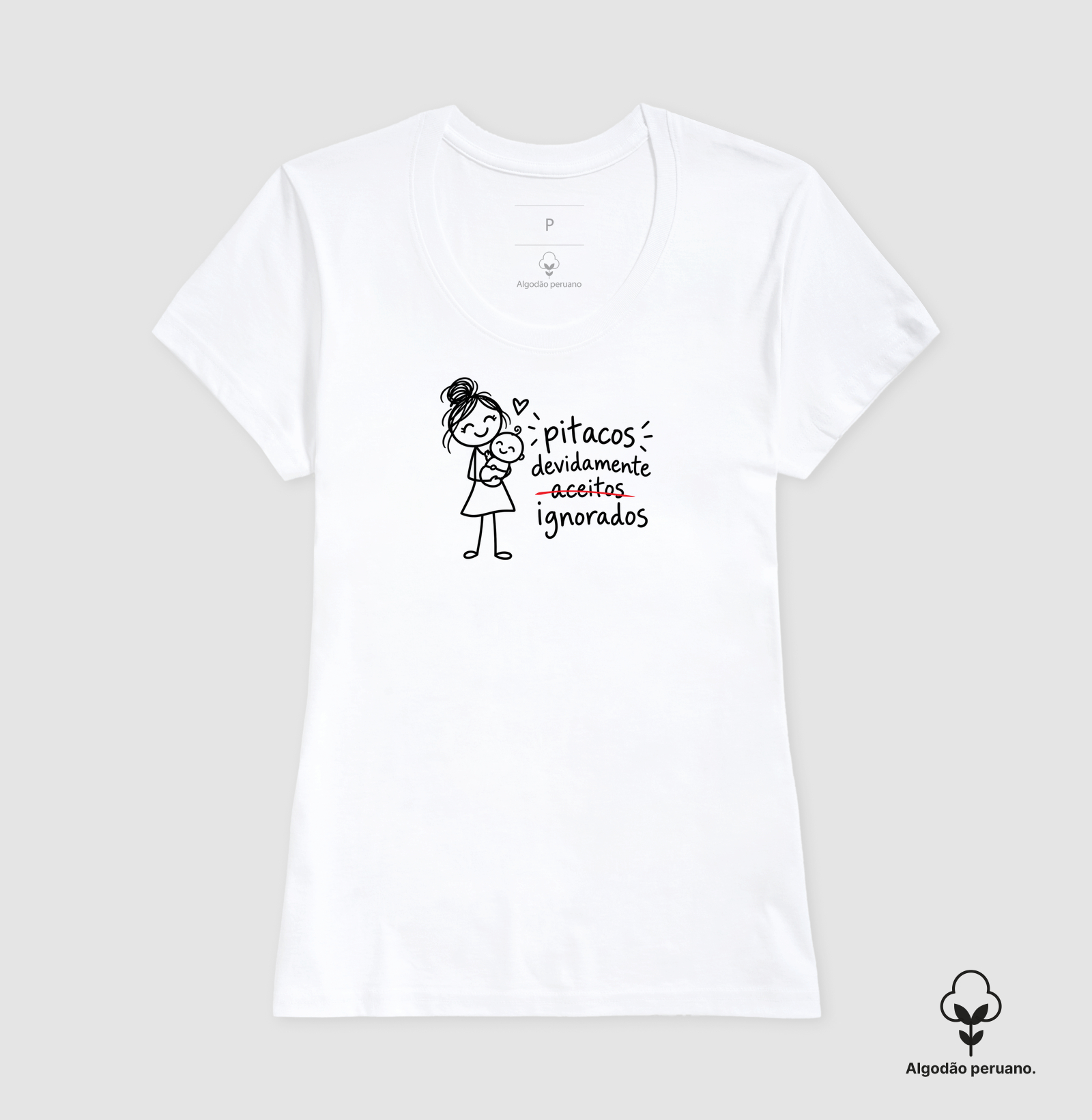 Pitacos devidamente aceitos (riscado) ignorados (algodão peruano) - Imagem 5