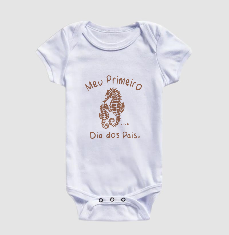 Meu primeiro Dia dos Pais - Cavalo Marinho [Body] - Imagem 3