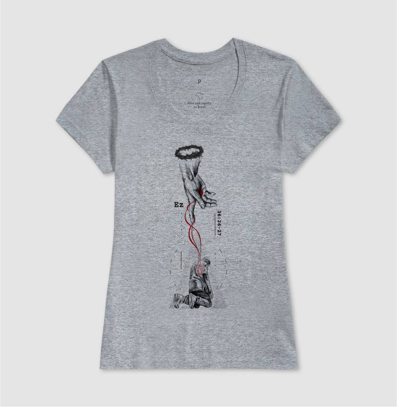 Camiseta Jesus Sacrifício e Fé - Imagem 9