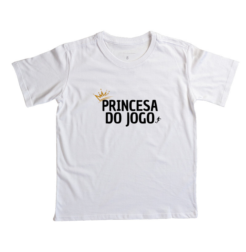 Camiseta Mini Princesa do Jogo