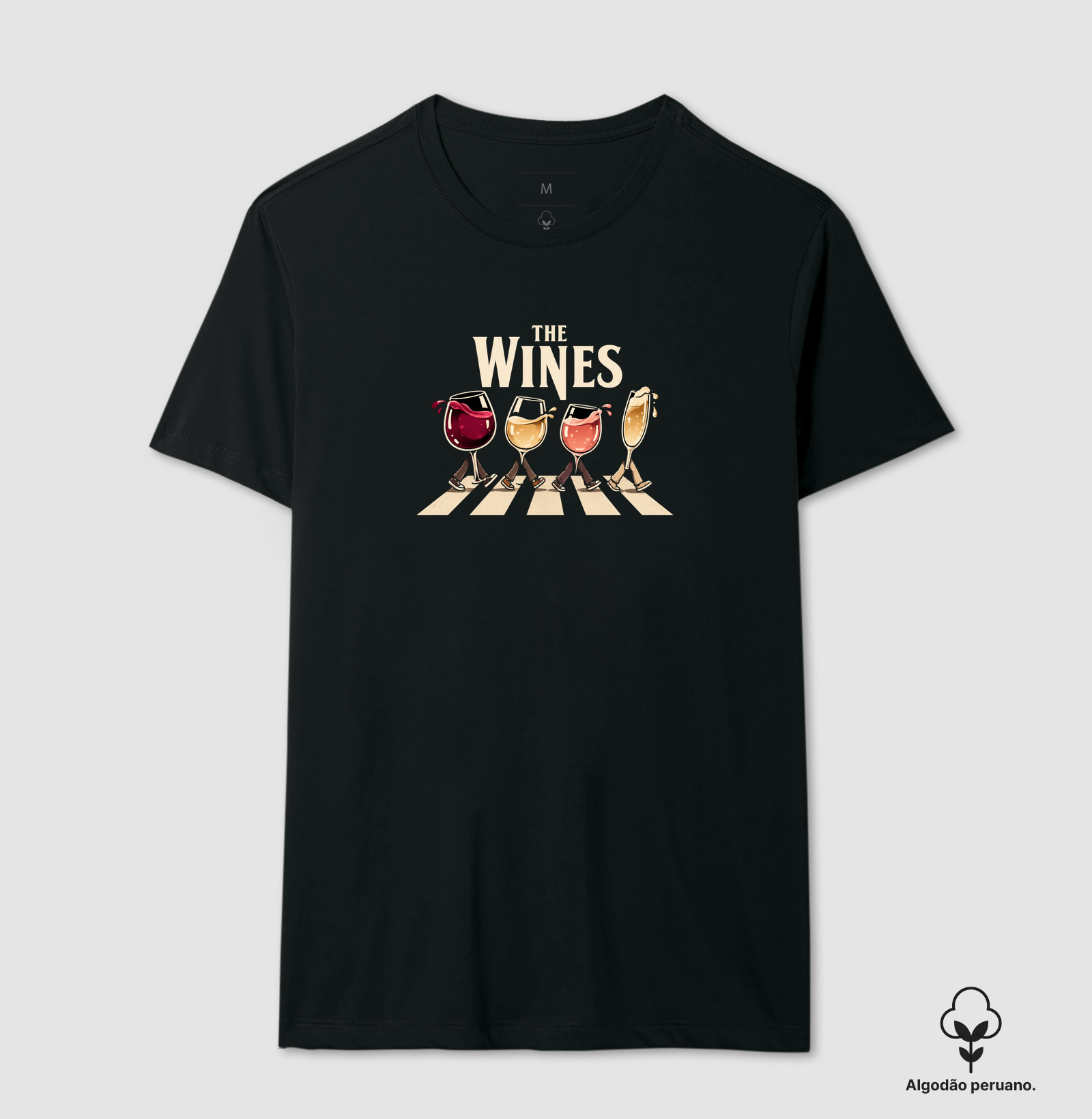 Camiseta The Wines – Taças de Vinho na Faixa de Pedestres - Imagem 4