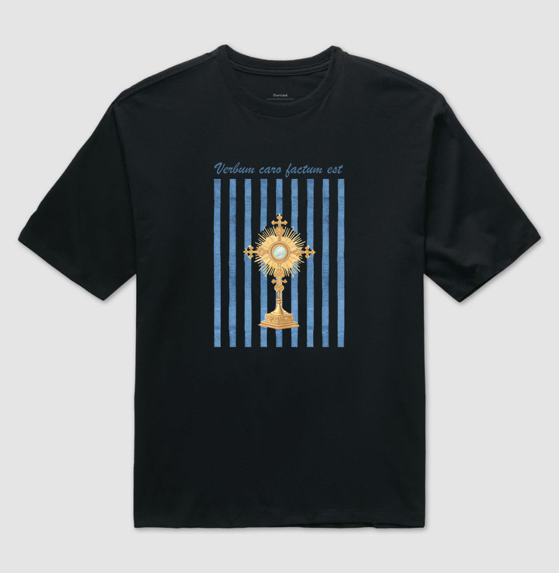 Camiseta Oversized O Verbo se Fez Carne - Imagem 2